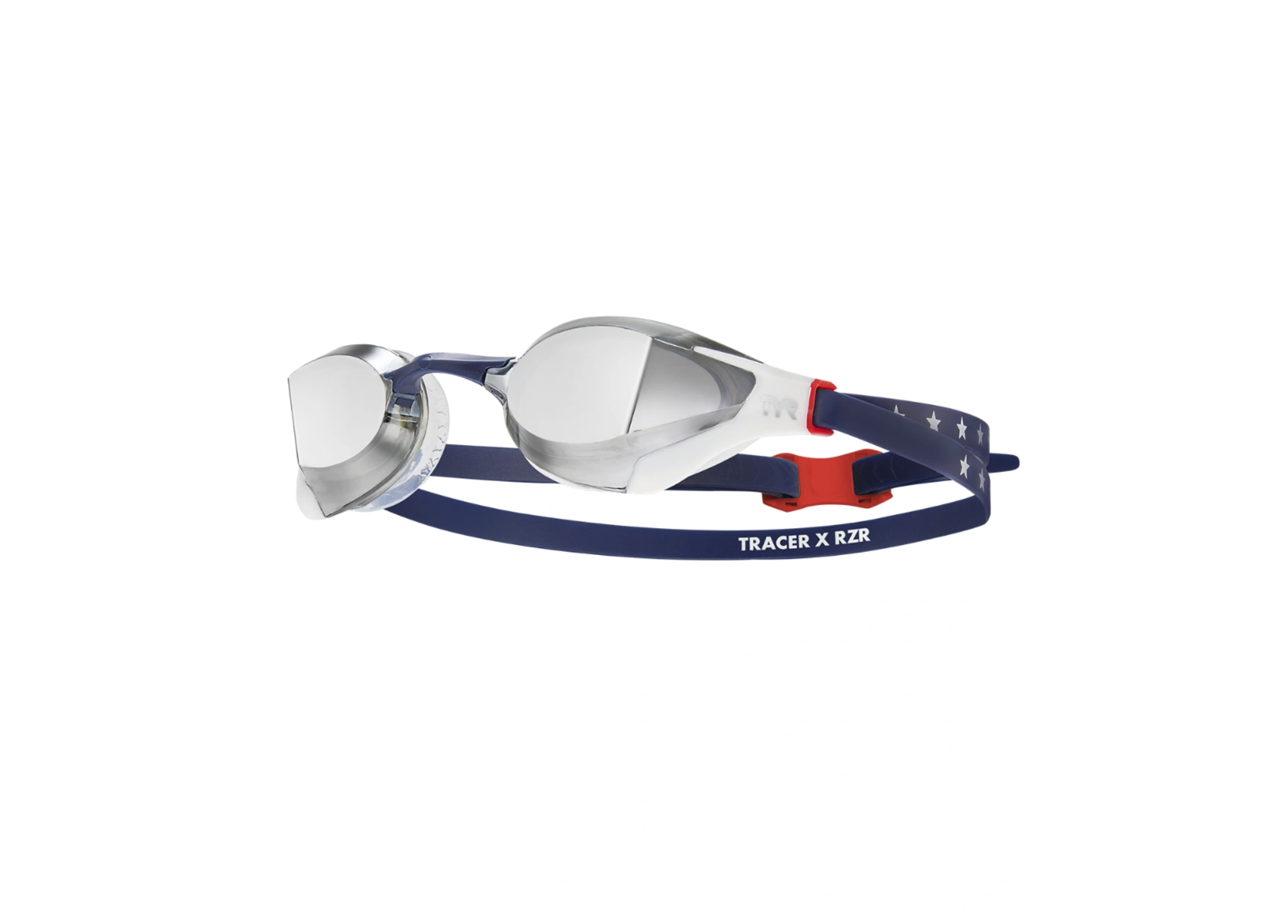 TYR Tracer-X RZR Mirrored Racing Goggles | Bodyline Swim Shop